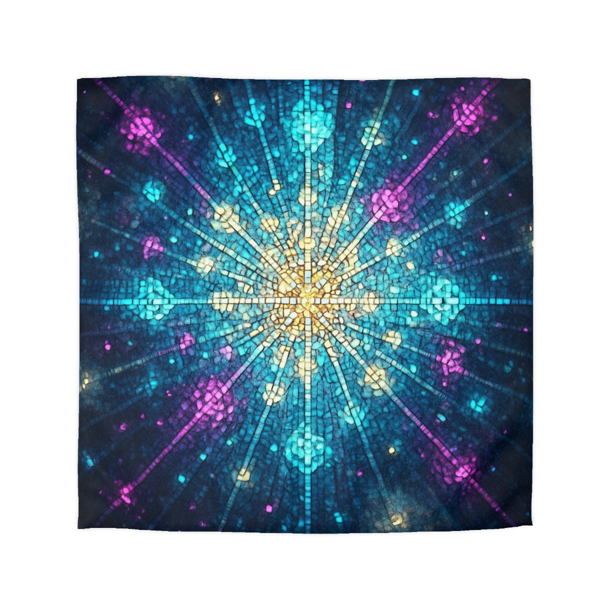 Photon Burst Mosaic soft comforter duvets