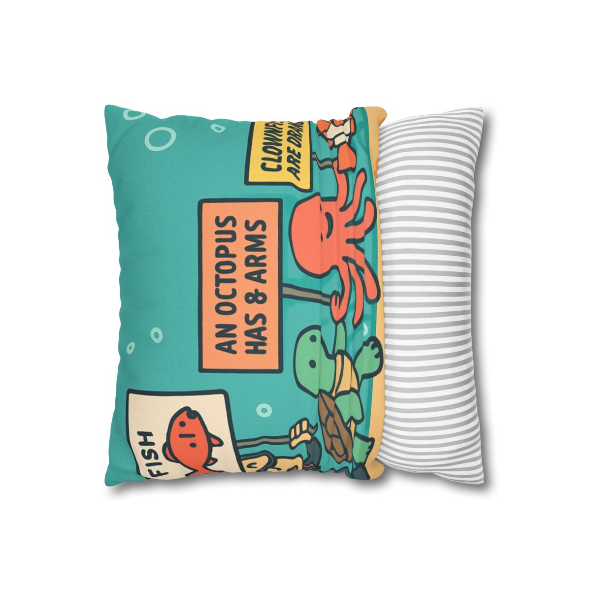 Coral Kingdom Science Parade custom pillow cases