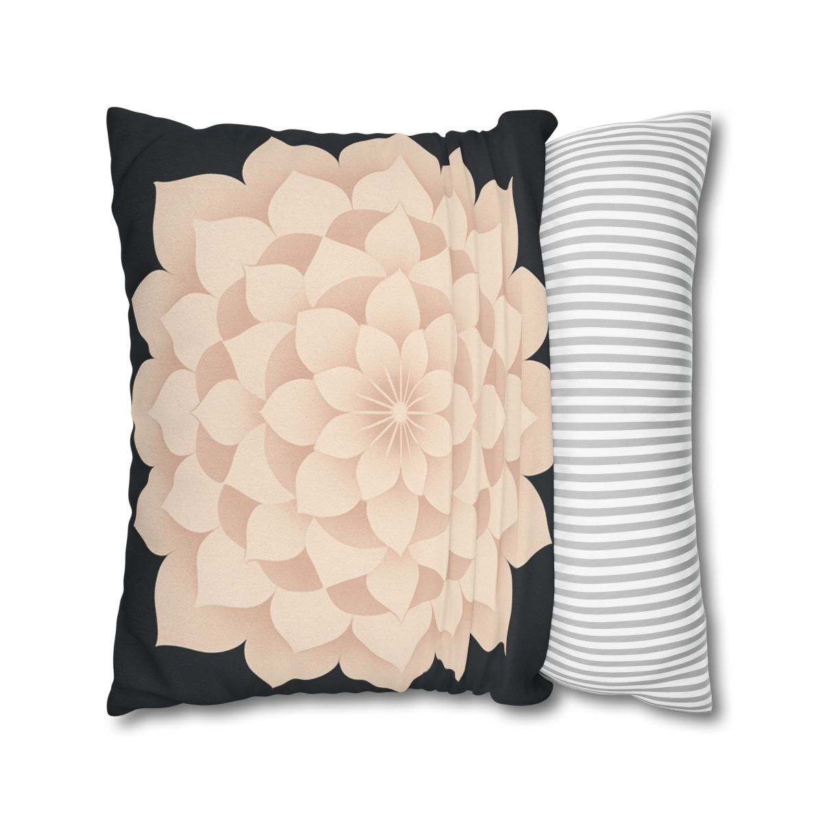 Petal Orbit Mandala stylish decorative pillowcases
