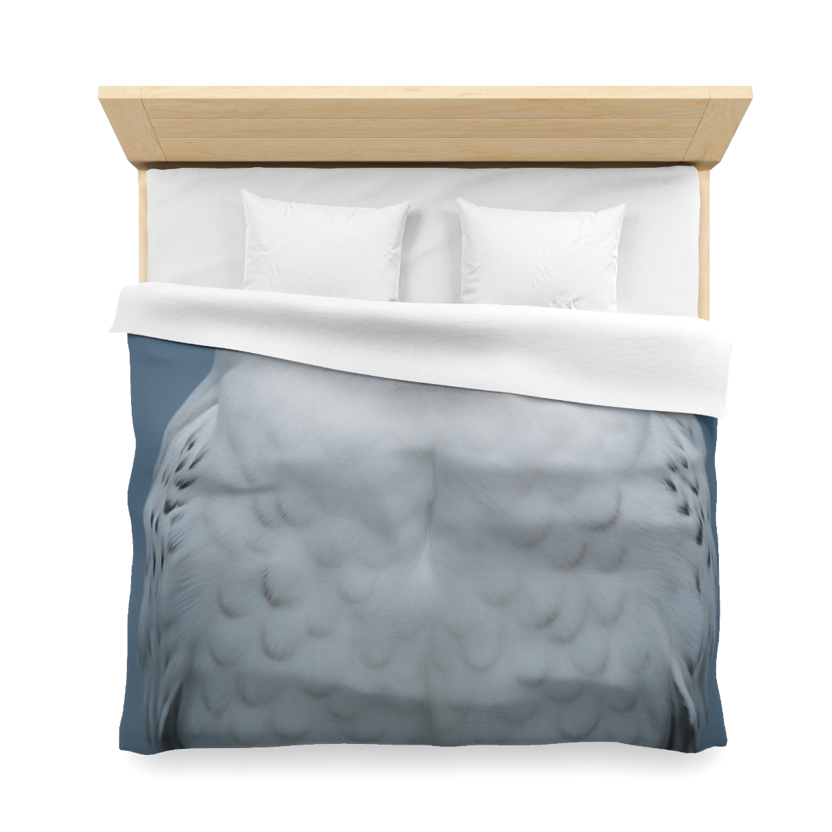 Midnight Watch Snowy Owl designer printed duvets