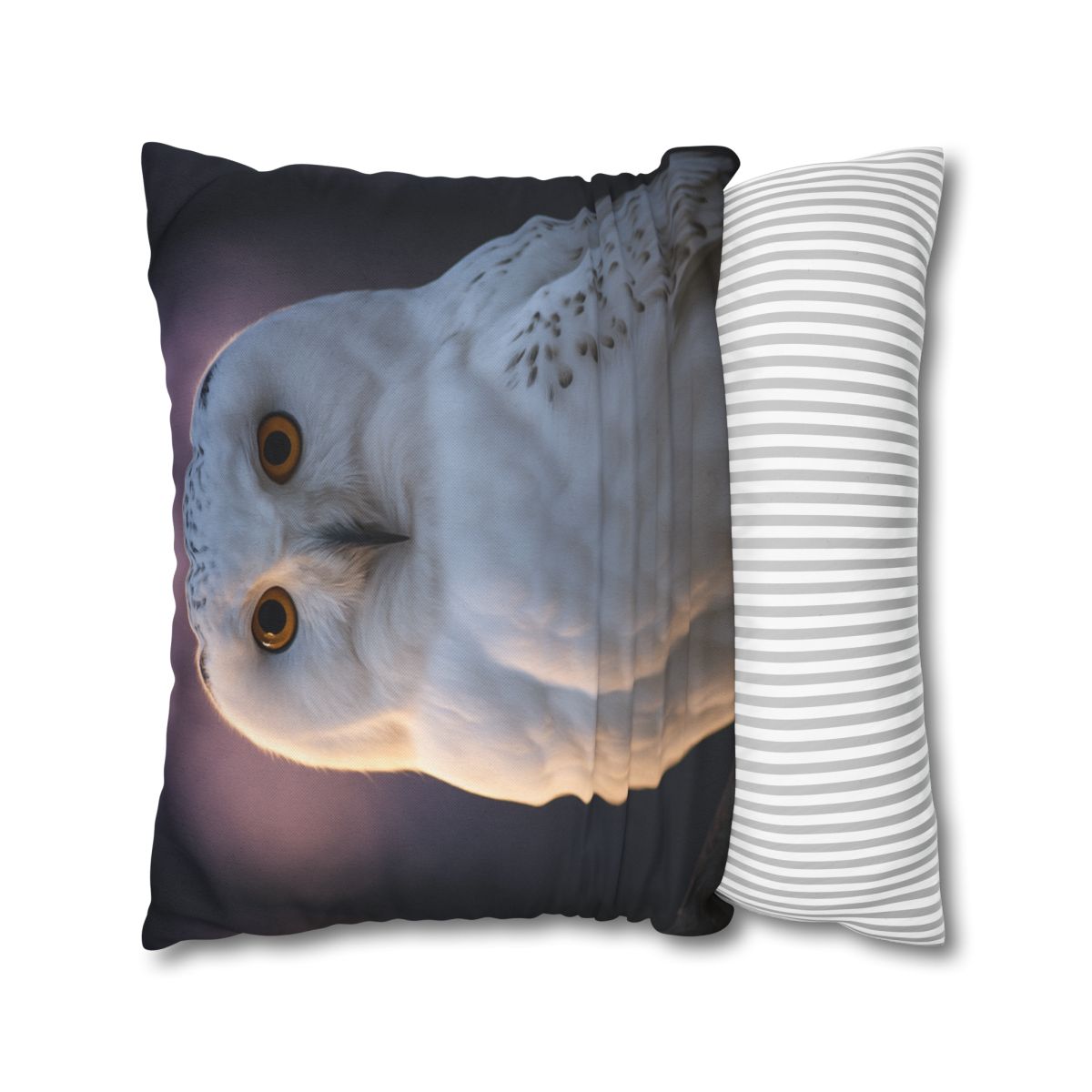 Twilight Watcher Snowy Owl unique gift pillow cases