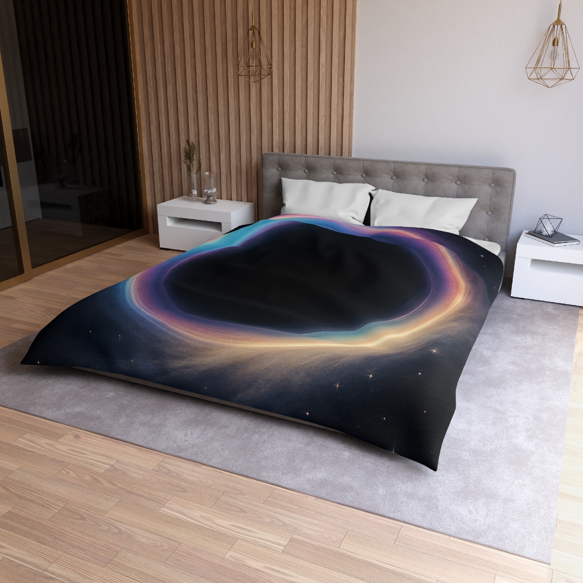 Prismatic Lensing Halo Drift trendy bedroom duvets