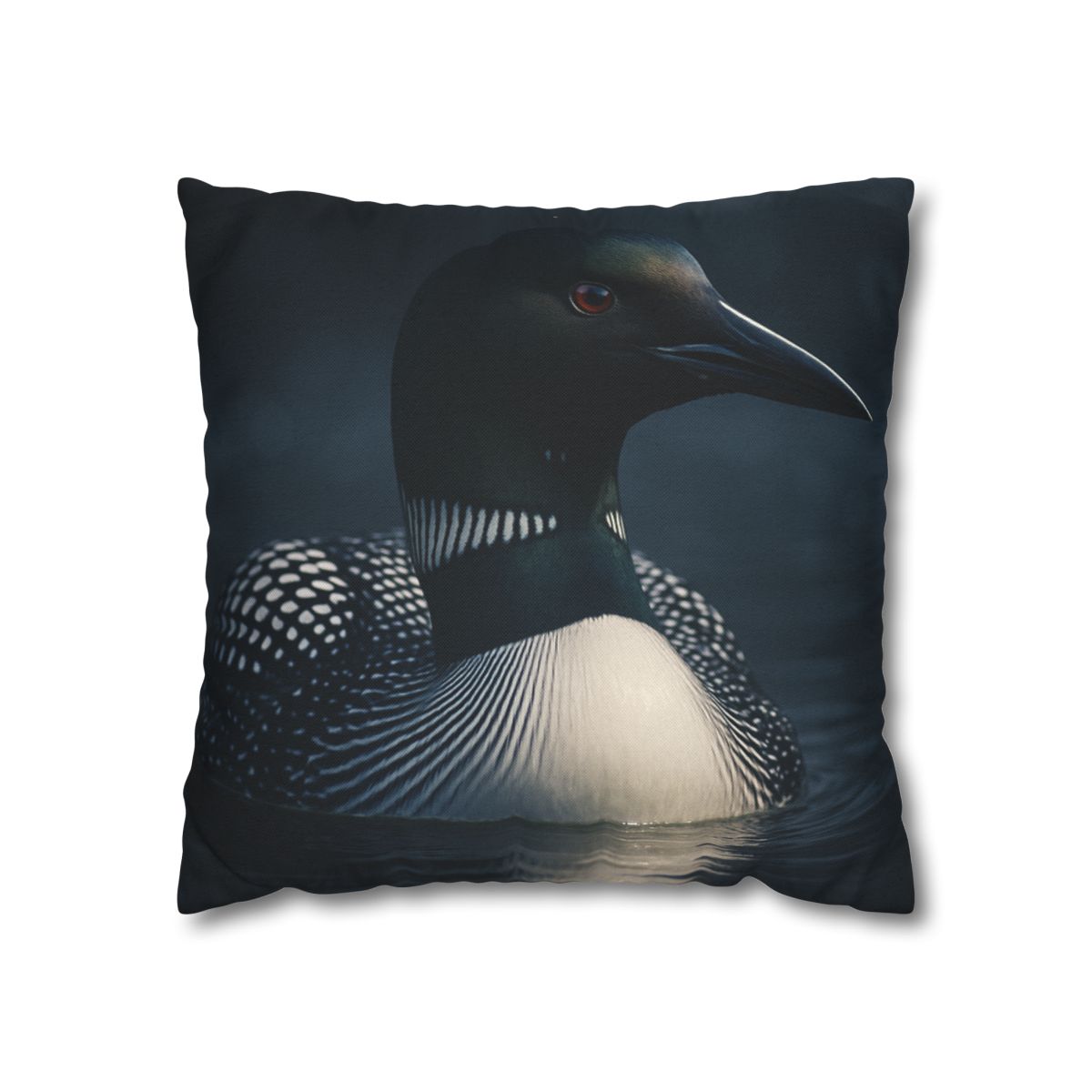 Moonlit Chorus Common Loon unique gift pillow cases