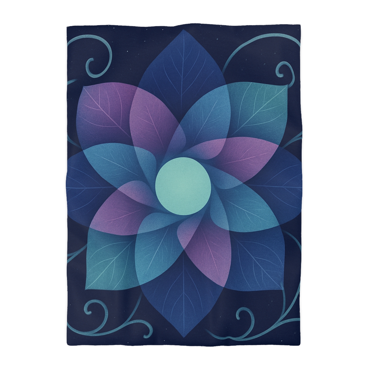 Petal Aperture Kaleidoscope stylish duvet covers