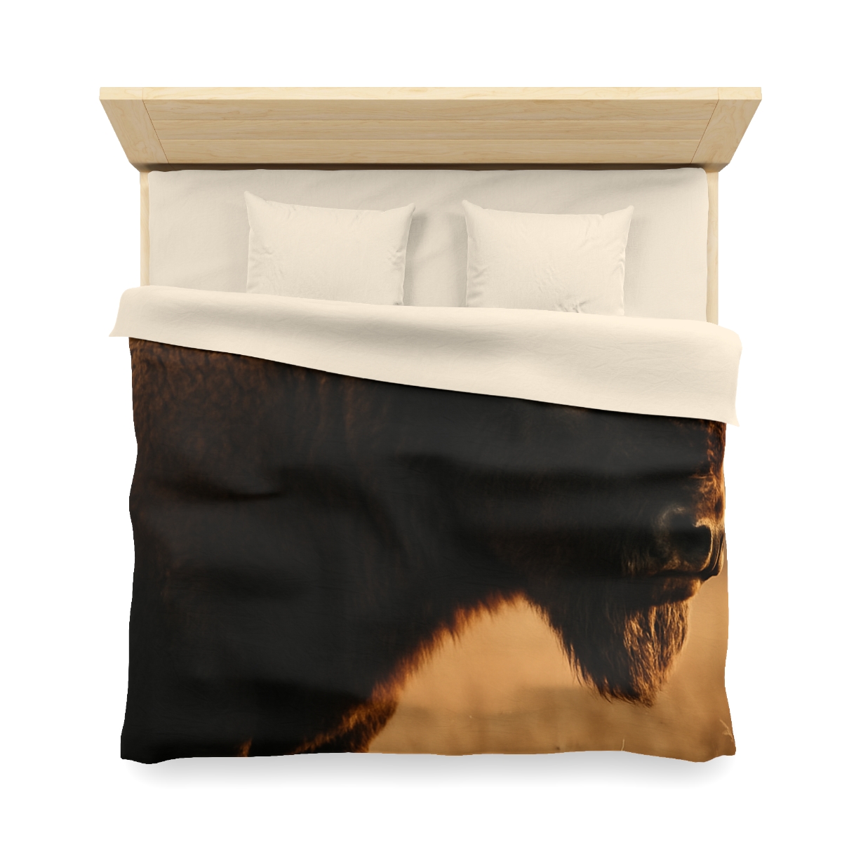 Prairie Thunder Bison custom duvets