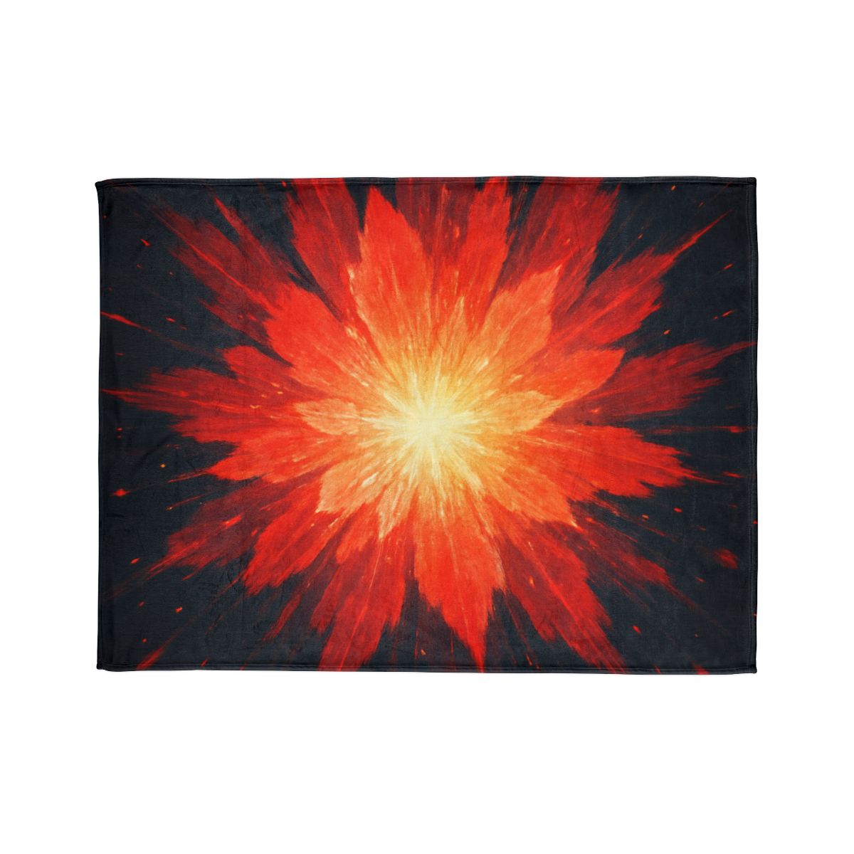 Starburst Ember Bloom trendy patterned blankets