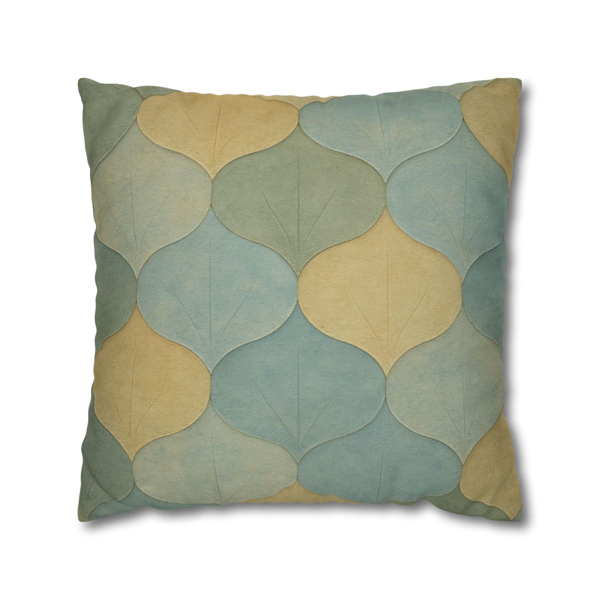 Petal Overlay Fresco personalized pillow covers