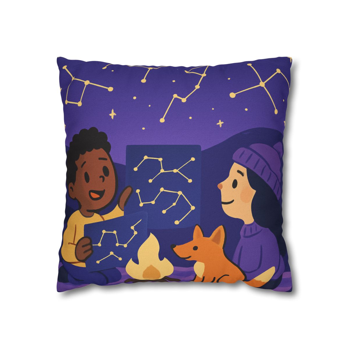 Constellation Camping stylish decorative pillowcases