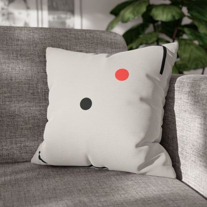 Nested Corner Frames With Two Dots trendy patterned pillow cases