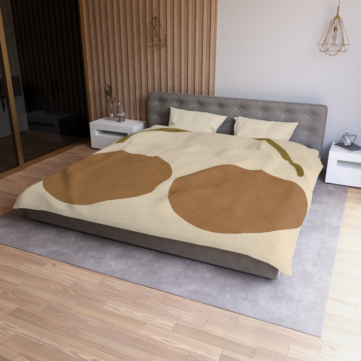 Arc Bridge Over Twin Circles stylish duvet covers