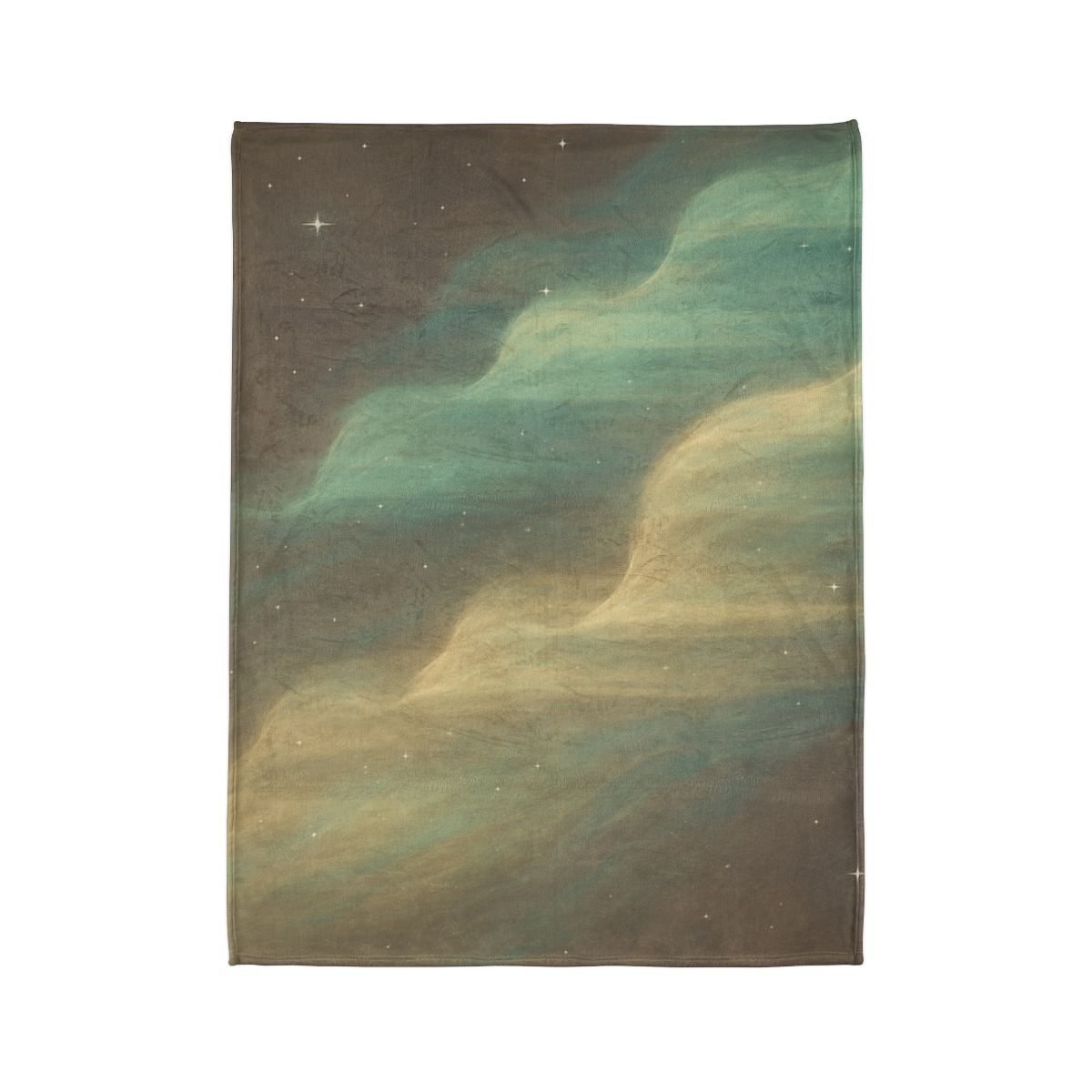 Auroral Dust Cascade personalized cozy blankets