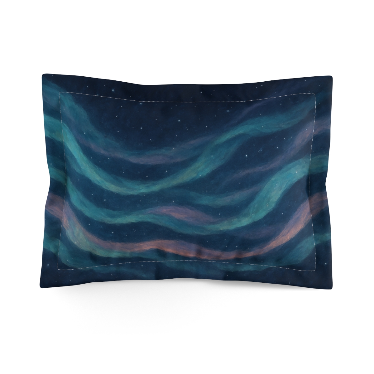 Auroral Photon Veil stylish throw pillows