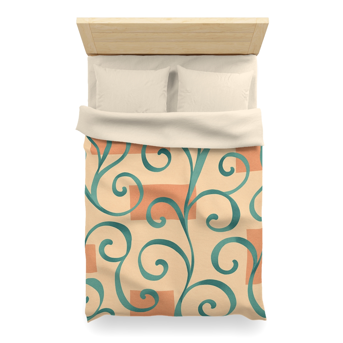 Tendril Ribbon Grid stylish duvet covers