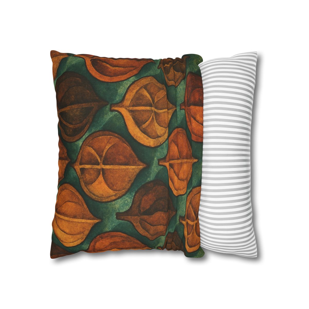 Seed Pod Cluster Mosaic soft cotton pillow cases