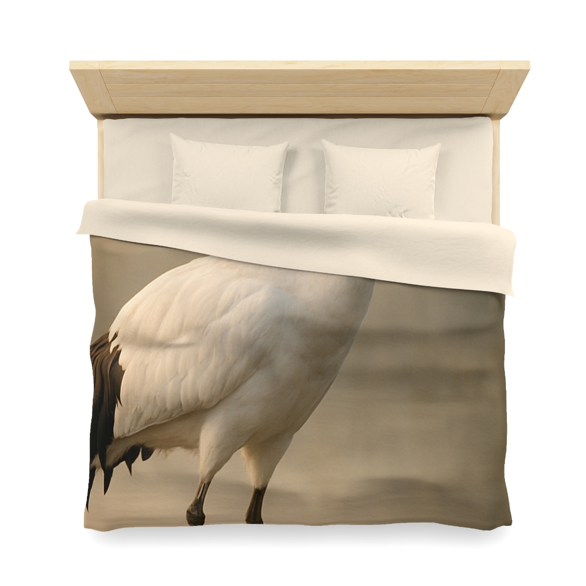 Dawn Balance Red Crowned Crane duvets for gifts