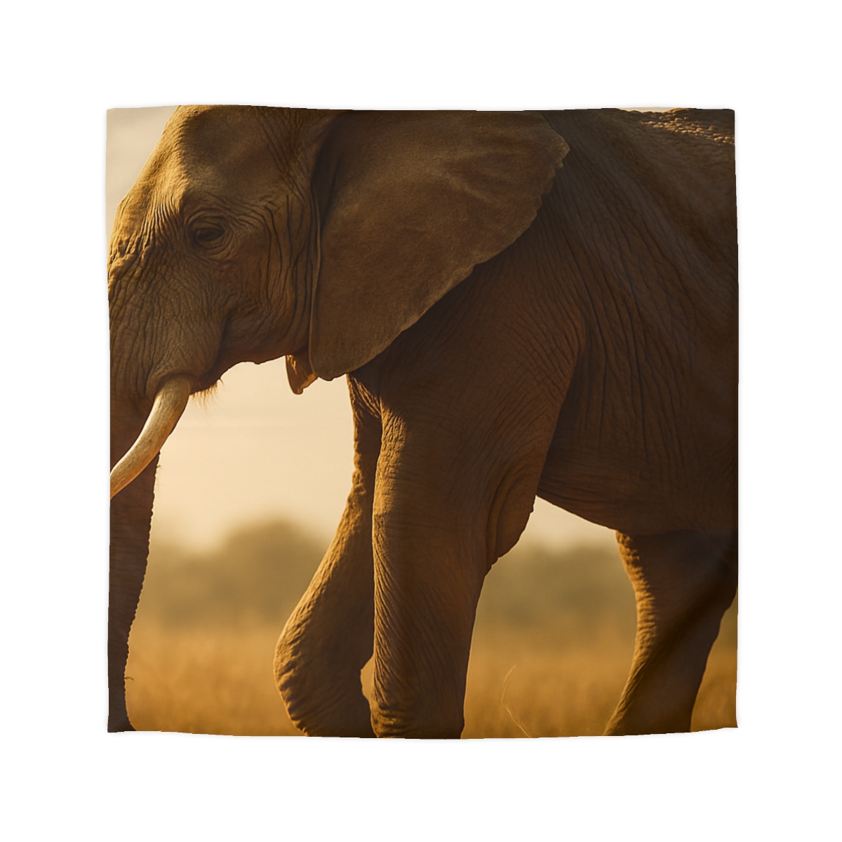 Savannah Sentinel Elephant unique patterned duvets