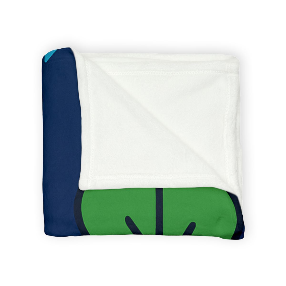 Cosmic Forest Fox And The Shooting Stars soft fleece blankets