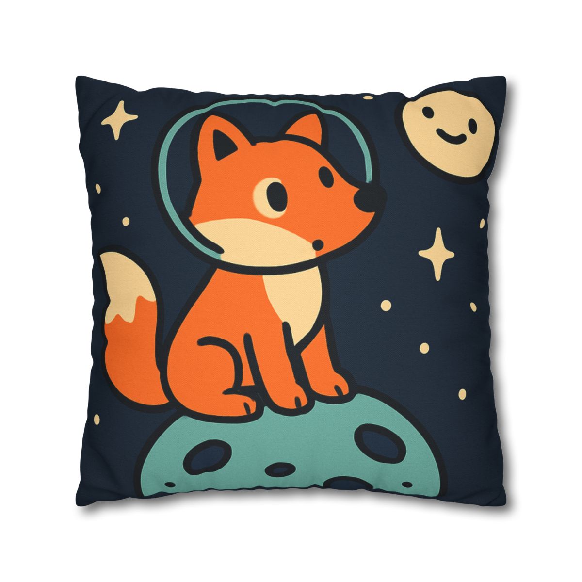 Starlight Explorer Fox unique gift pillow cases