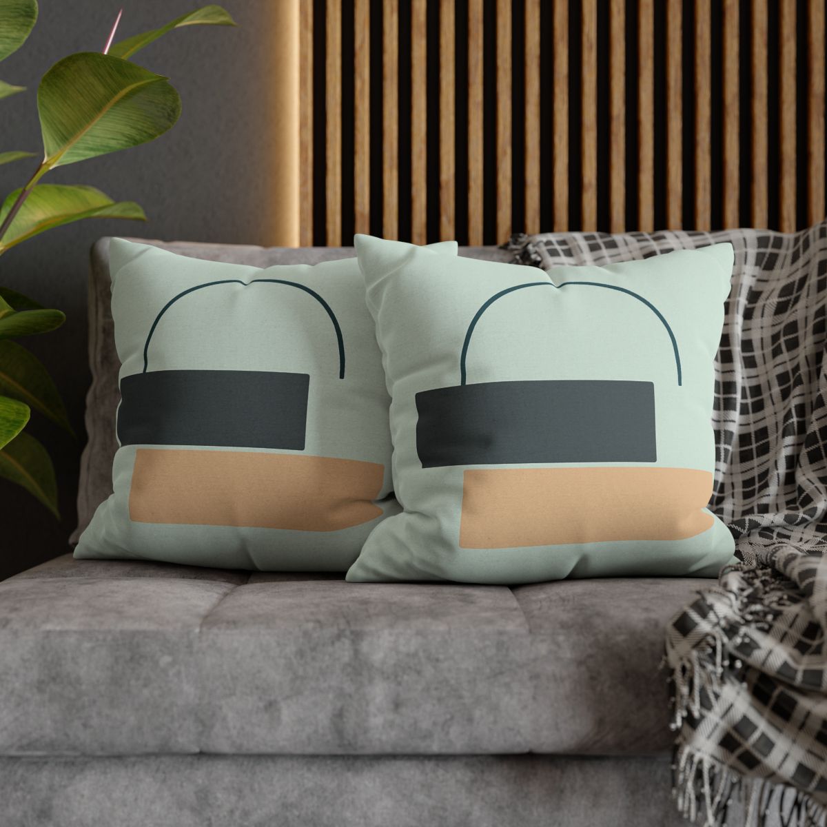 Stepped Arc And Twin Slabs unique gift pillow cases