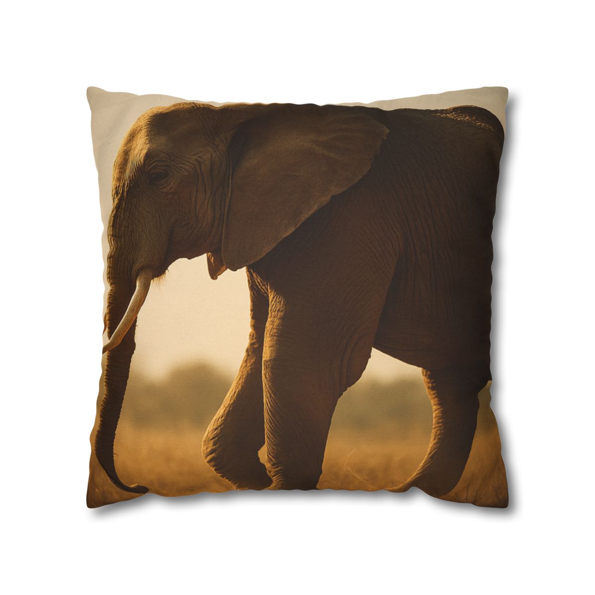 Savannah Sentinel Elephant comfortable bedding pillow covers