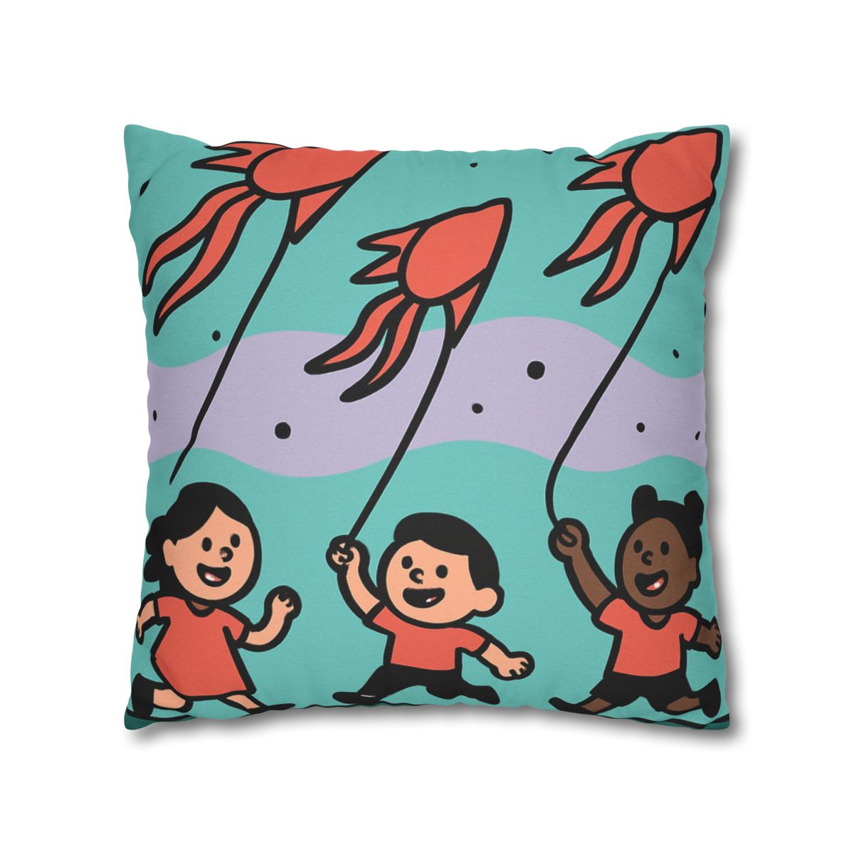 Nebula Kite Race unique gift pillow cases