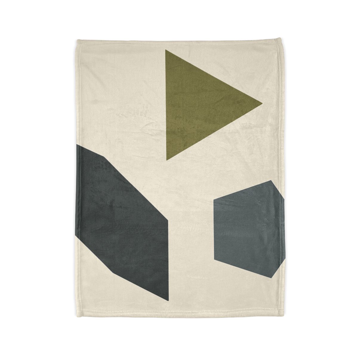 Sparse Polygon Cluster designer printed blankets