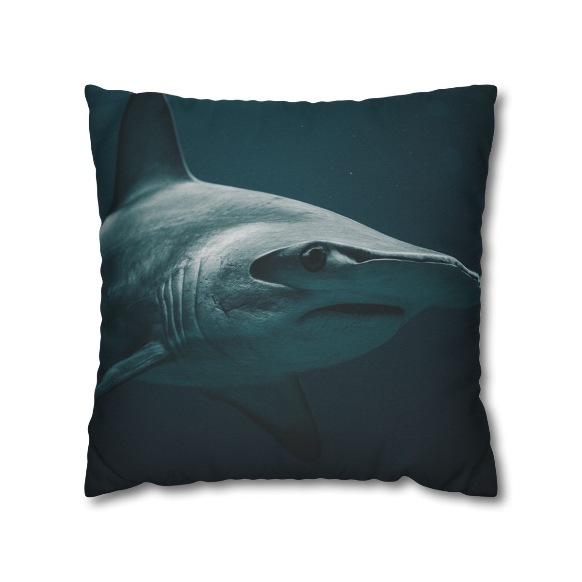 Midwater Silhouette Hammerhead Shark trendy patterned pillow cases