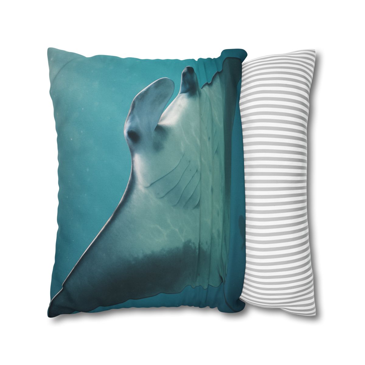 Silent Glide Manta Ray comfortable bedding pillow covers