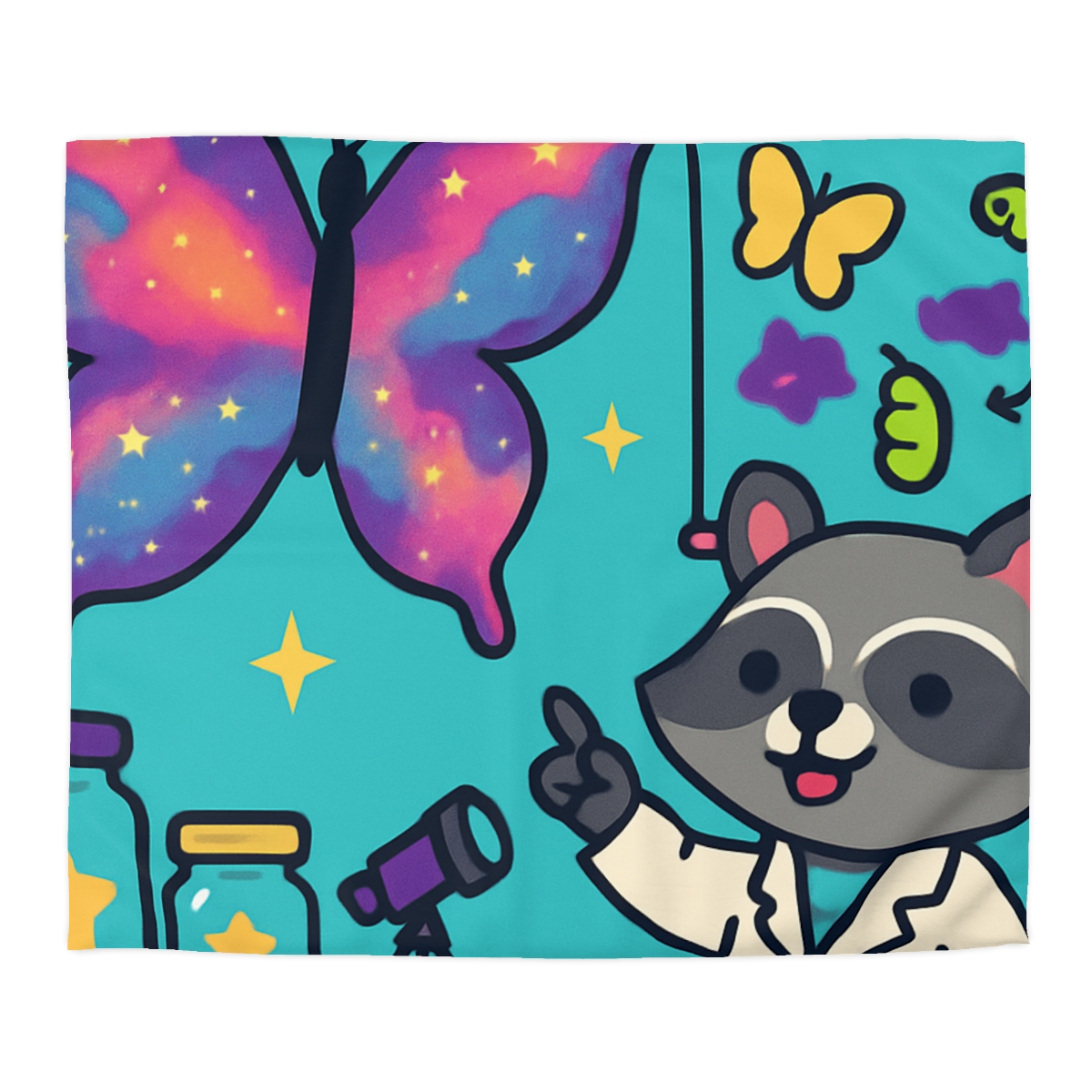 Nebula Garden Butterflies Lab stylish duvet covers