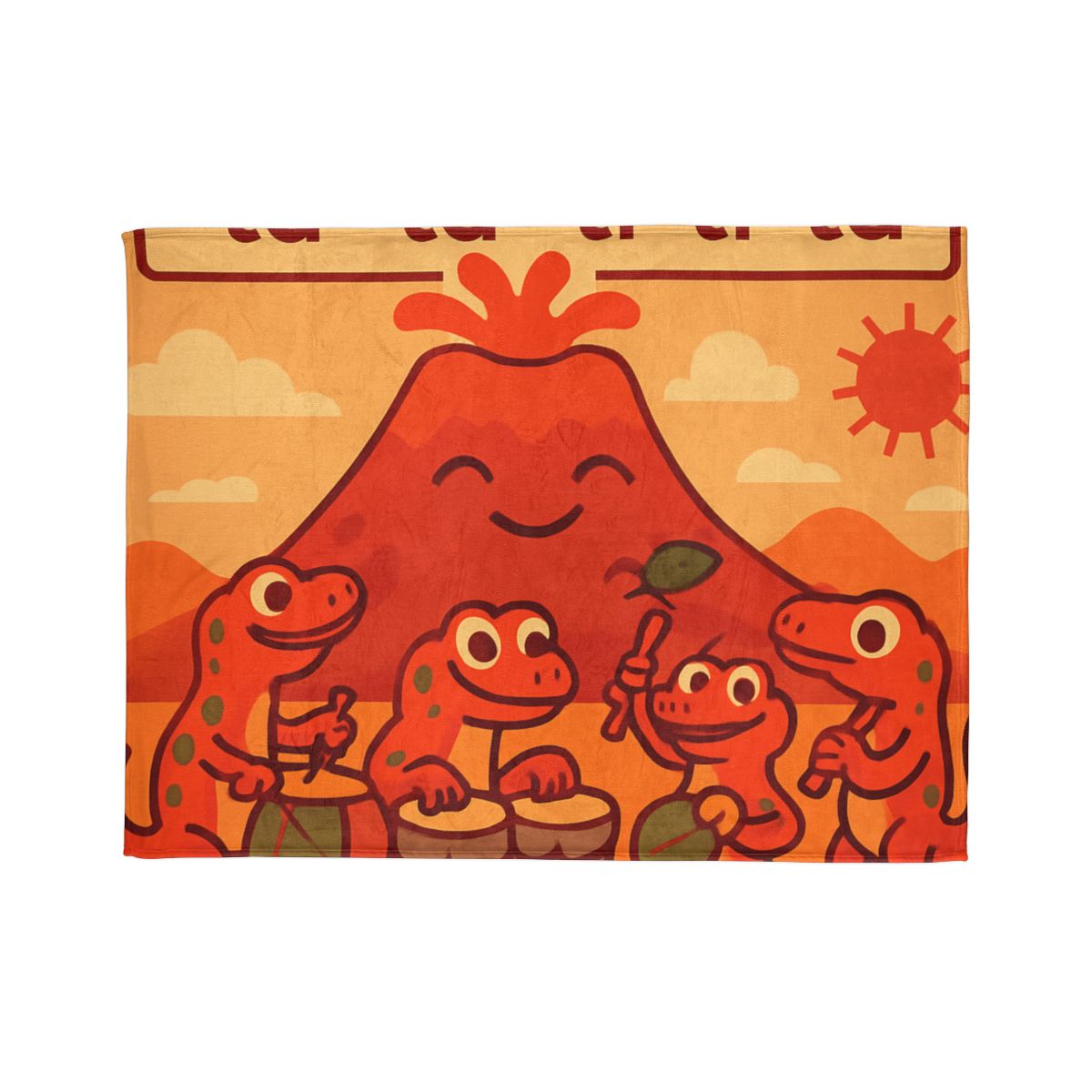 Volcano Drum Band Of The Rhythm Lizards decorative home blankets