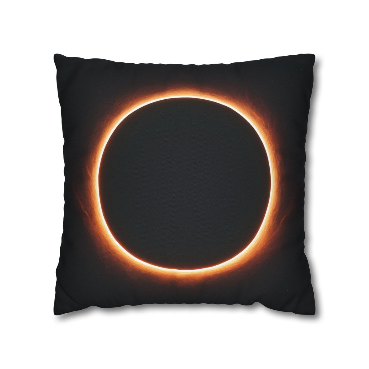 Dark Horizon Singularity Glow personalized pillow covers
