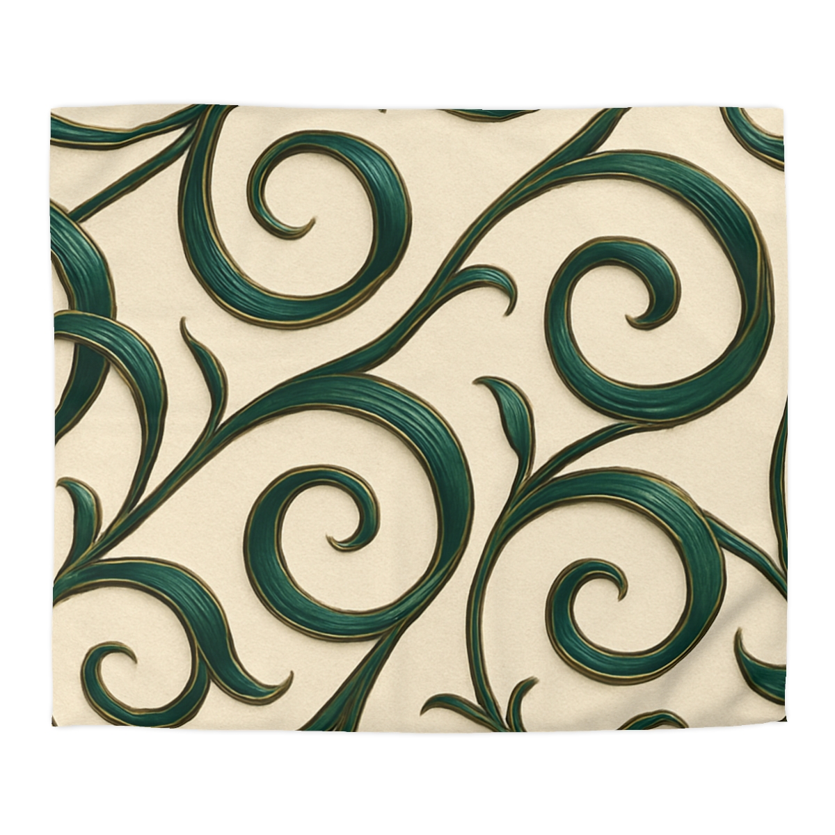Vine Curl Ribbon Matrix stylish duvet covers