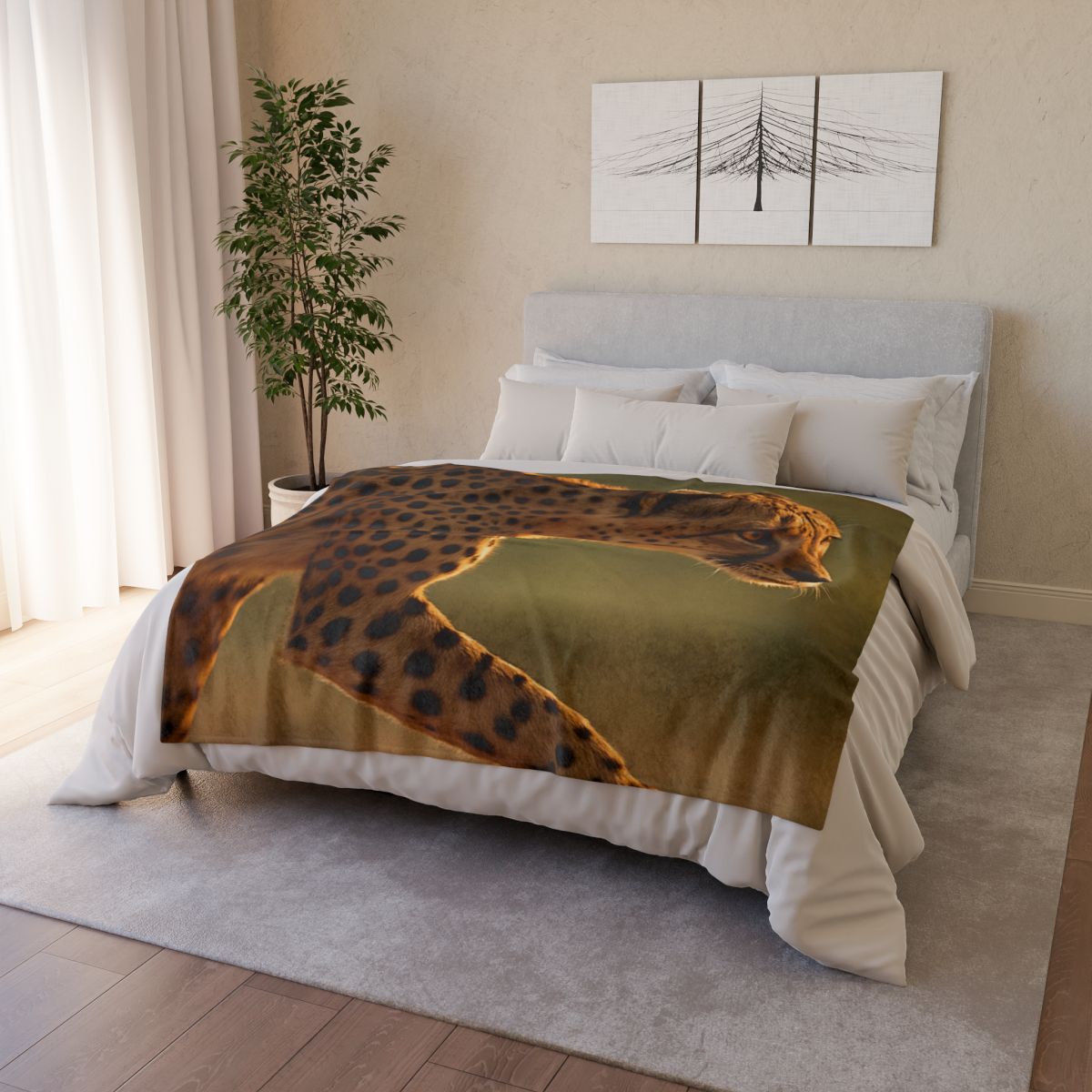 Cheetah Silent Sprint warm winter blankets