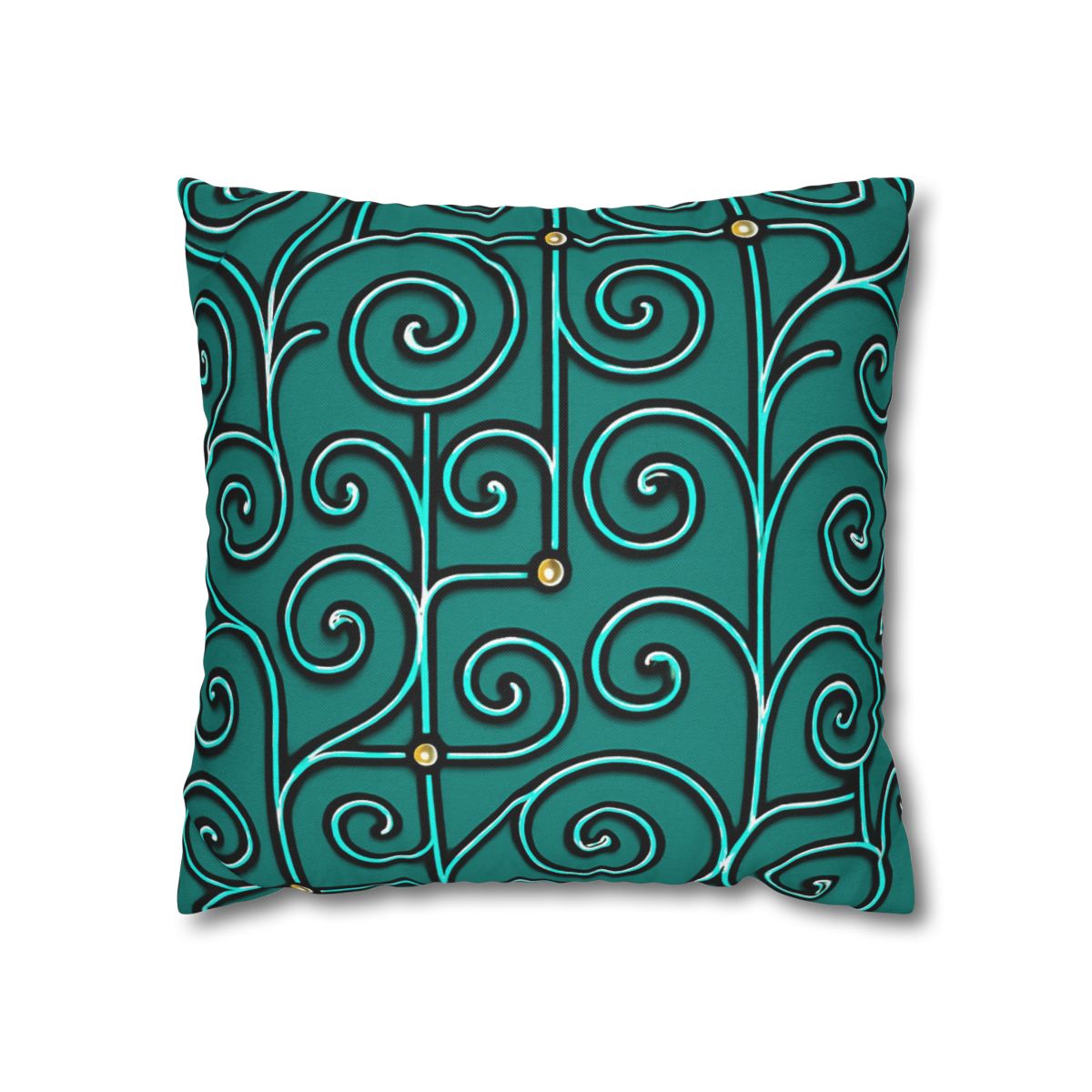 Tendril Circuit Lattice personalized pillow covers