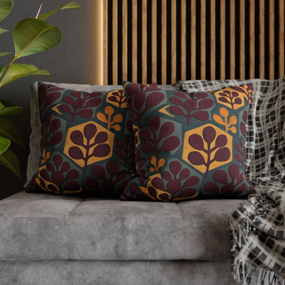 Pod Cluster Mosaic trendy patterned pillow cases