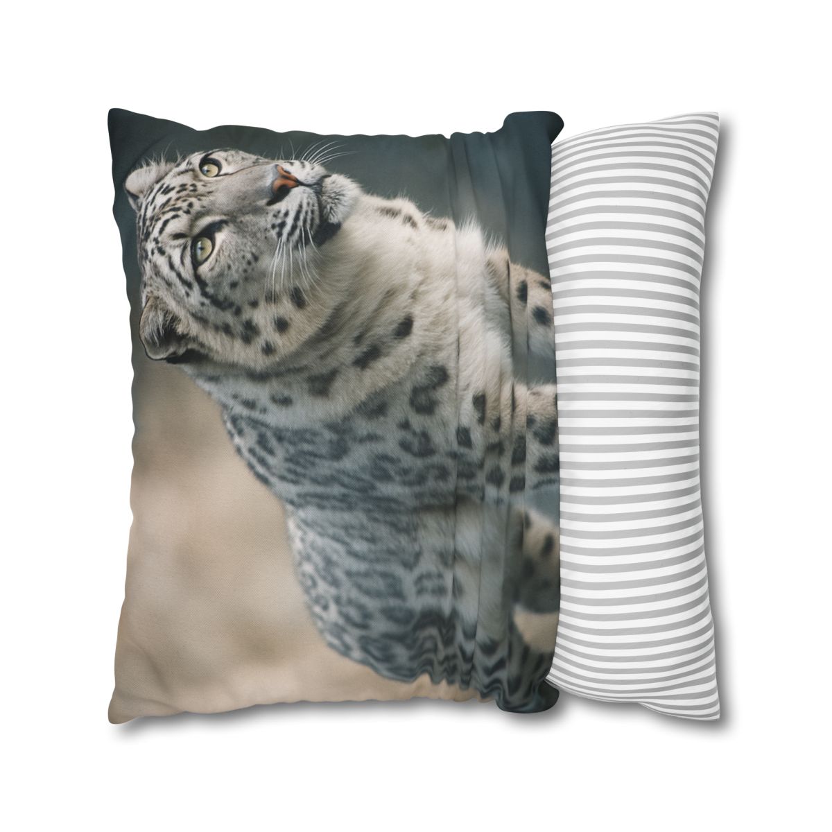 Mist Veil Snow Leopard comfortable bedding pillow covers