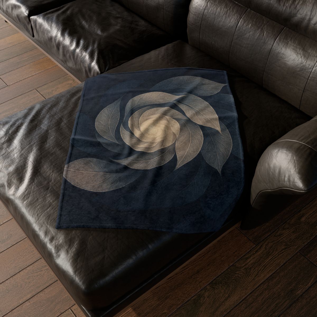 Petal Shadow Helix trendy patterned blankets