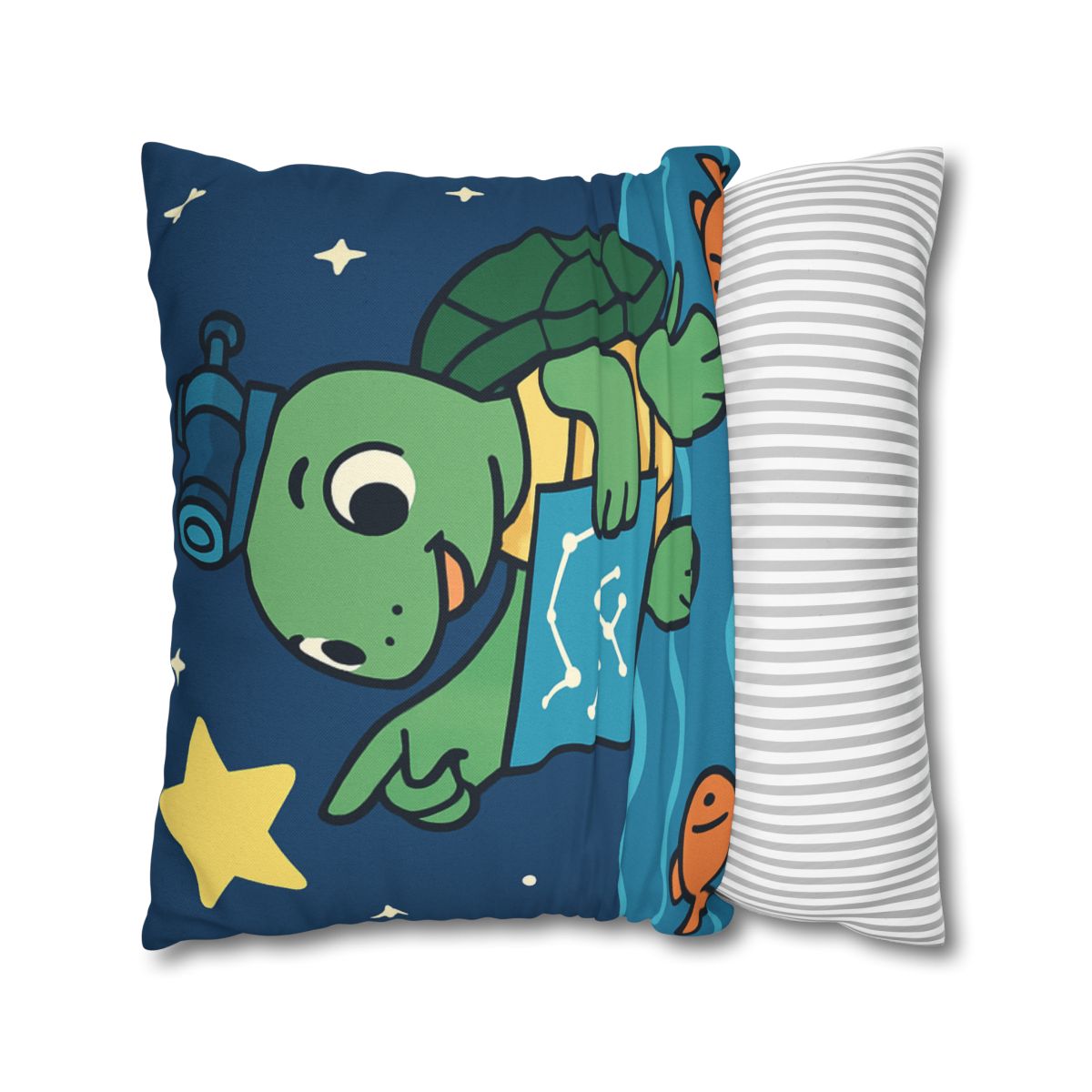 Stargazer Sea Turtle comfortable bedding pillow covers