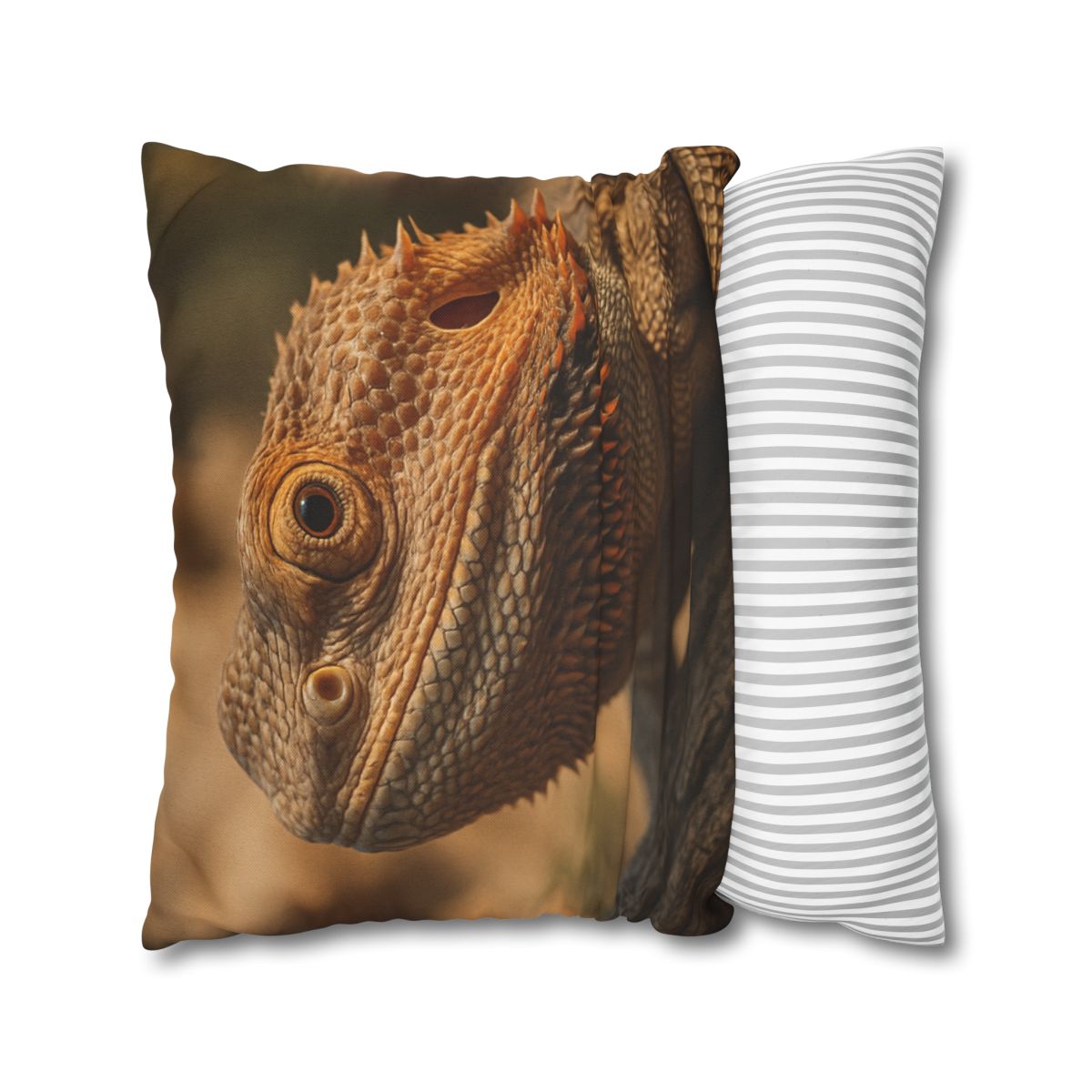 Ember Crest Bearded Dragon comfortable bedding pillow covers