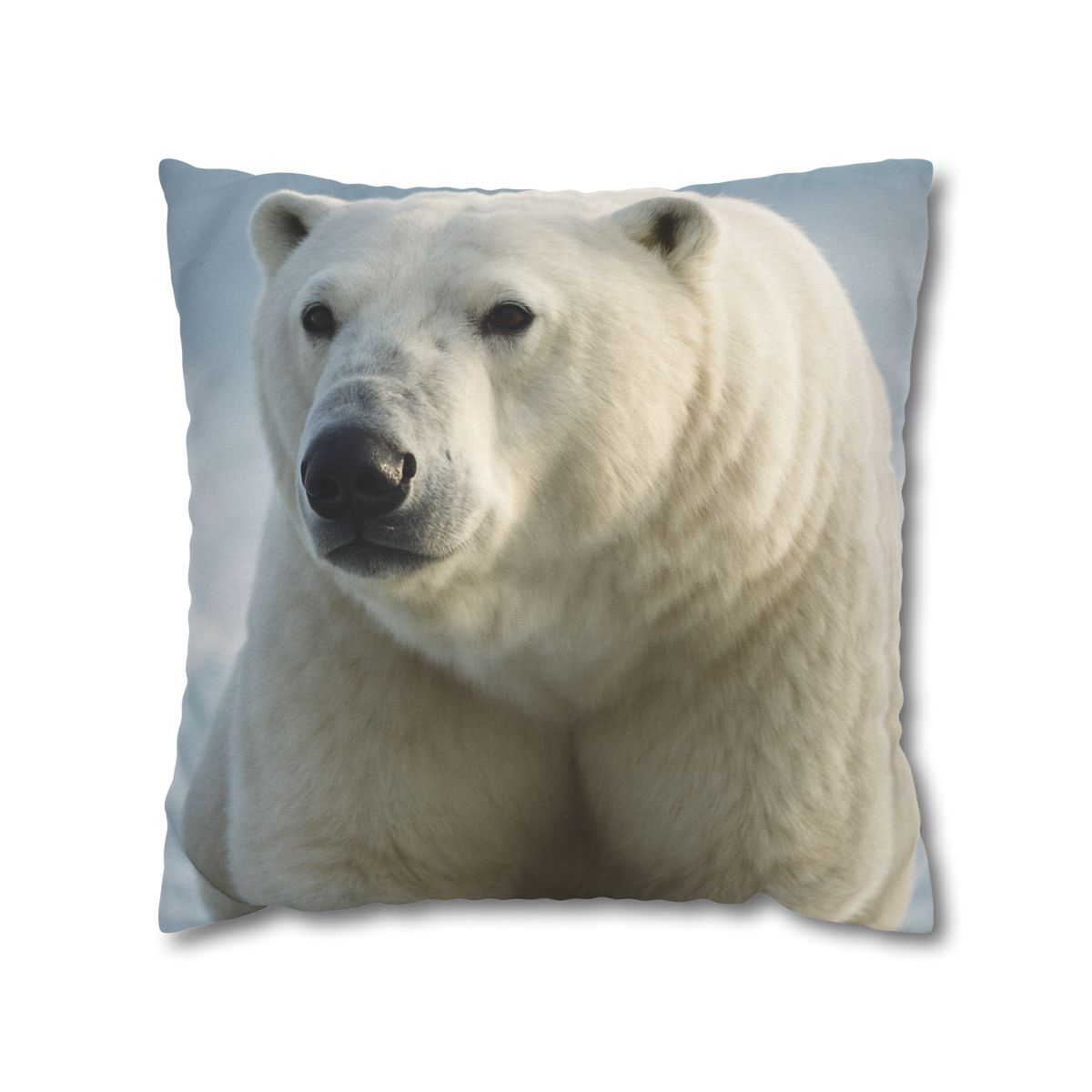 Glacier Sentinel Polar Bear personalized pillow covers