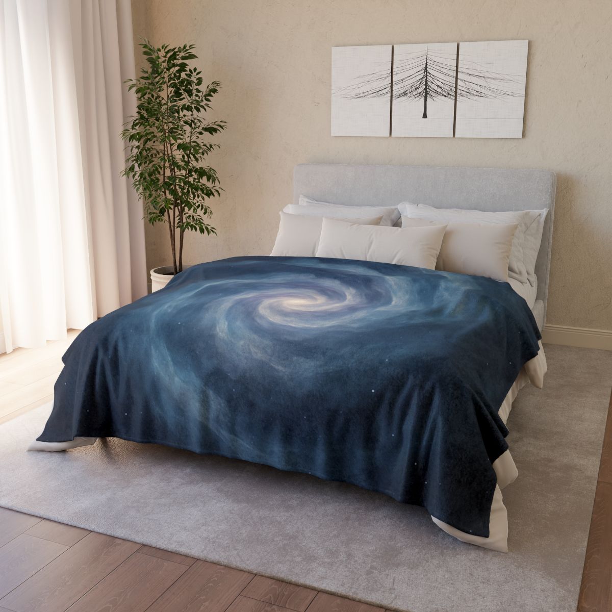 Nebula Spiral Veil unique gift blankets