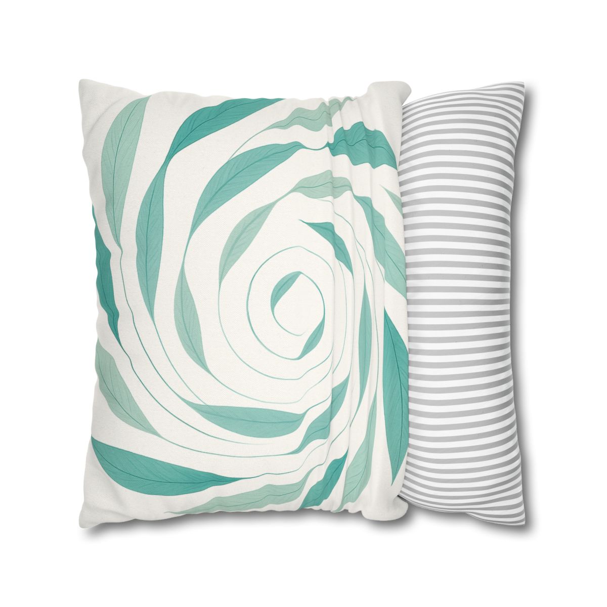 Orbiting Leaf Halo soft cotton pillow cases