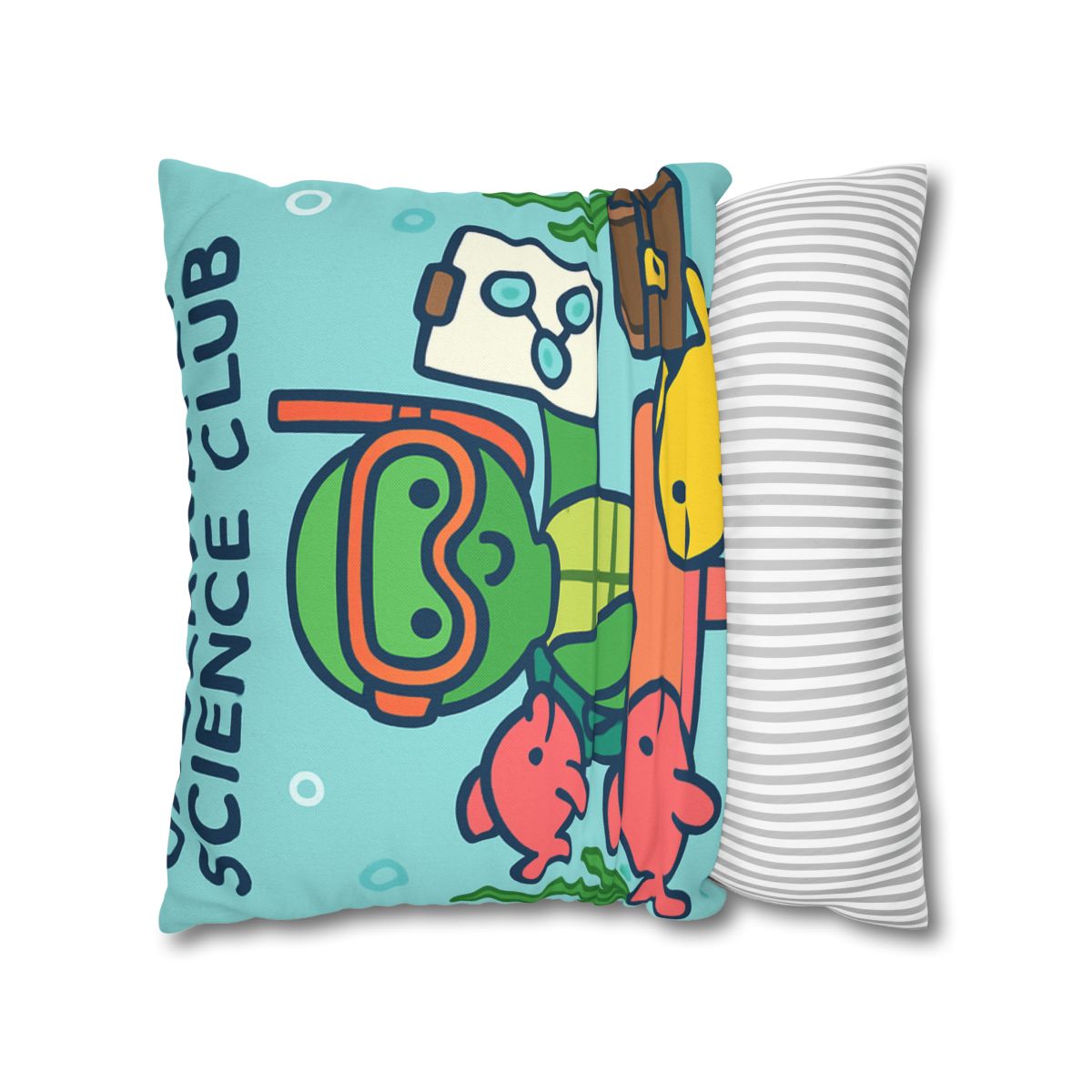 Coral Reef Science Club Turtle unique gift pillow cases