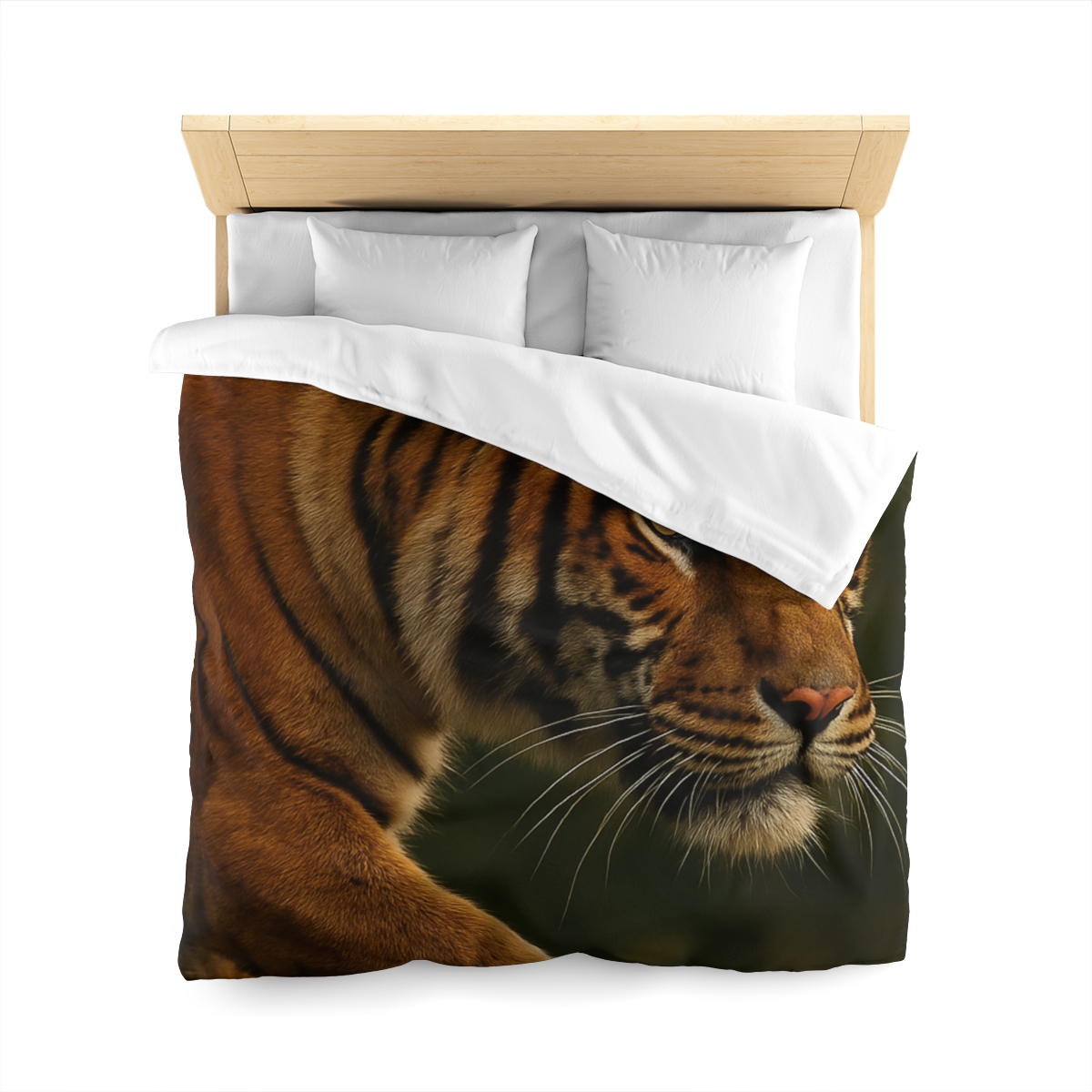 Forest Stalker Bengal Tiger unique patterned duvets