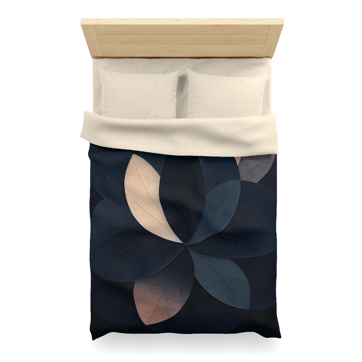 Petal Eclipse Overlays custom duvets