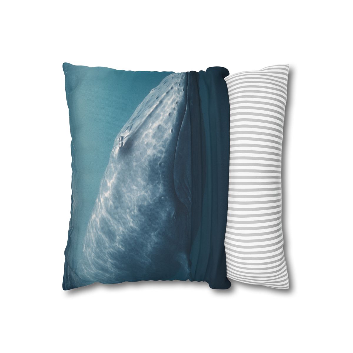 Ocean Song Blue Whale comfortable bedding pillow covers