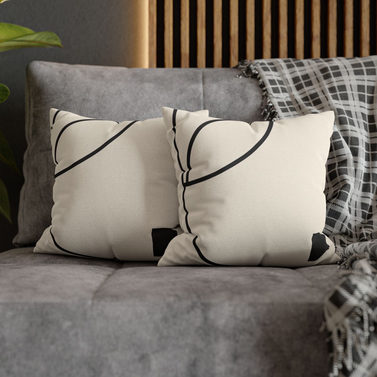 Corner Arc Pause comfortable bedding pillow covers