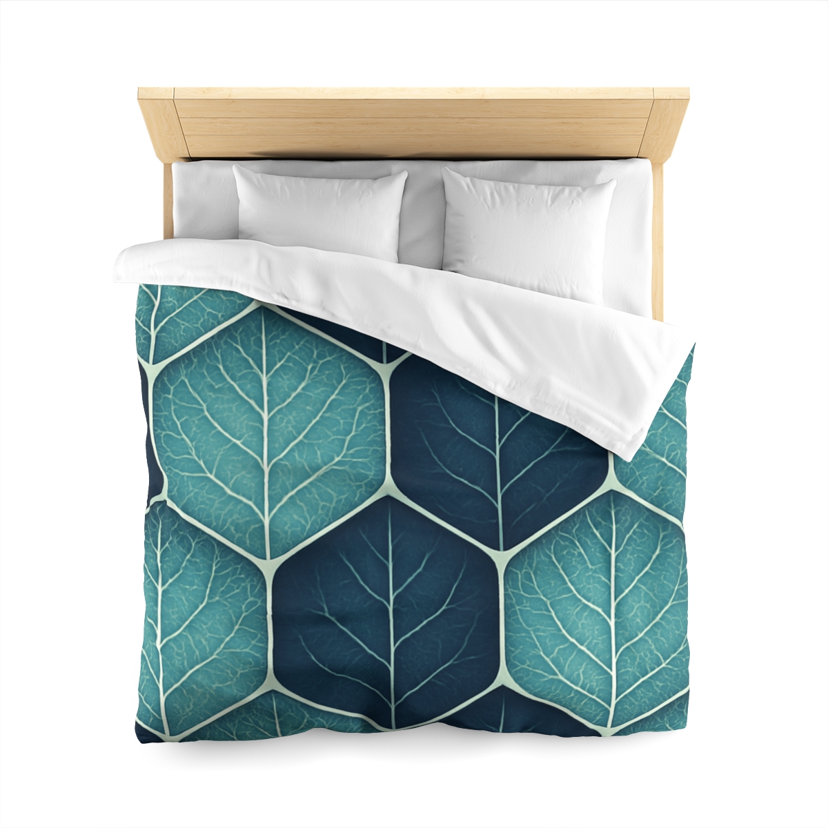 Leaf Lattice Radiance unique patterned duvets