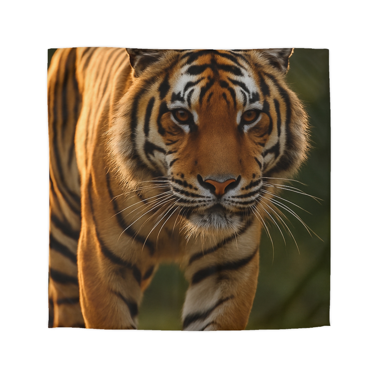 Forest Stalker Bengal Tiger designer printed duvets