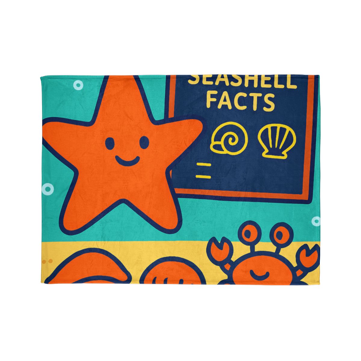 Starfish Science Class trendy patterned blankets